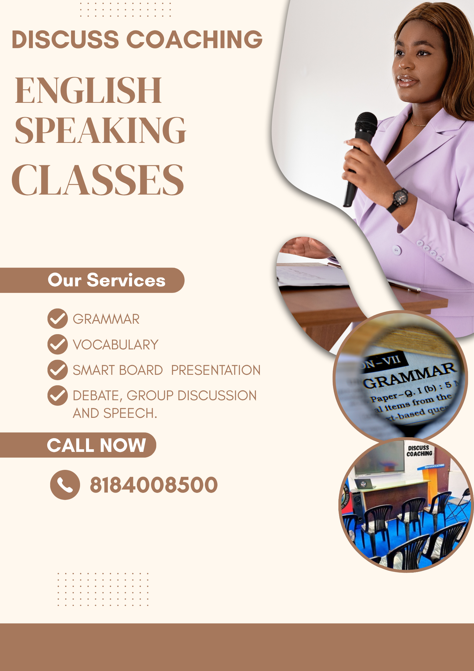 Best English Speaking Institute In Gurgaon | 8184008500 |Discuss Coaching